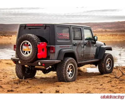 TeraFlex Outback Rear Bumper w/ OEM Fog Light Mounts Jeep Wrangler JK|JKU 2007-2018 - 4654130