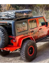 TeraFlex Outback Rear Bumper w/ OEM Fog Light Mounts Jeep Wrangler JK|JKU 2007-2018                                     - 4654130 - Image 3