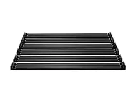 TeraFlex Nebo Roof Rack 6-Piece Cargo Slat Kit Black Jeep Wrangler JKU 2007-2018