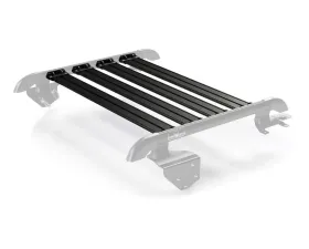 TeraFlex Nebo Roof Rack 4-Piece Cargo Slat Kit Black Jeep Wrangler JK 2007-2018