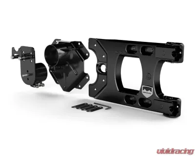 TeraFlex Alpha HD Hinged Spare Tire Carrier and Alpha HD Adjustable Spare Tire Mounting Kit Complete Jeep Wrangler JK|JKU 2007-2018 - 4838150