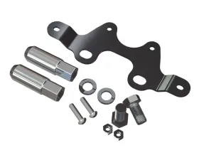 TeraFlex Alpha License Plate and 3rd Brake Light Mount Kit w/ Lug Nuts Jeep Wrangler JK|JKU 2007-2018