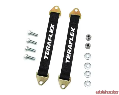TeraFlex Front Limit Strap Kit -15.125" Jeep Wrangler JK|JKU 2007-2018 - 4853155