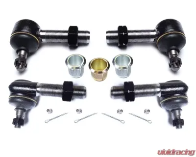 TeraFlex Pro LCG High Steer Tie Rod End Replacement Kit w/ Insert Sleeves Complete Jeep Wrangler TJ|LJ 1997-2006 - 4923300