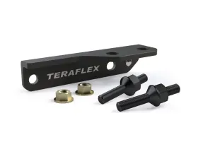 TeraFlex CB Antenna and Flag Whip Mount Bracket Kit Jeep Wrangler JL 2010+
