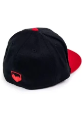 TeraFlex Premium FlexFit Two Tone Flat Visor Hat Black Small|Medium                                     - 5237034 - Image 2