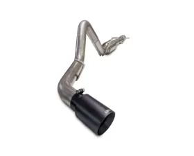 Carven Exhaust Competitor Series Catback w/ 4 inch Tip Ceramic Black Chevrolet Silverado 1500 2019-2020