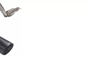 Carven Exhaust Progressive Series Single Black Complete 