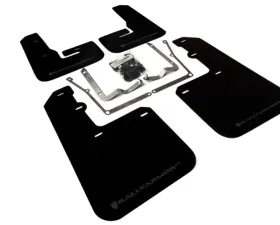 Rally Armor 2015-2017 VW Jetta MKVII Black UR Mud Flap w/ Grey Logo