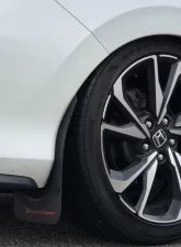 Rally Armor Black UR Mud Flap w/ Blue Logo Honda Civic Si 16-20                                     - MF50-UR-BLK/BL - Image 6