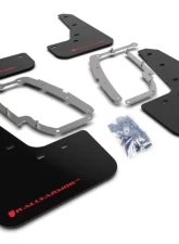 Rally Armor Black UR Mud Flap with Red Logo Tesla Model 3 2017+                                     - MF62-UR-BLK/RD - Image 6