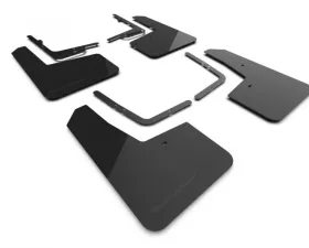 Rally Armor Black Mud Flap/Metallic Black Logo Ford F-150 2021-2025