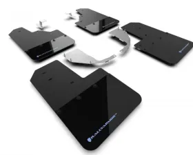 Rally Armor Black Mud Flap/Area Blue Logo Ford Bronco 2021-2023