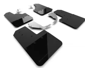 Rally Armor Black Mud Flap/Metallic Black Logo Ford Bronco 2021-2023