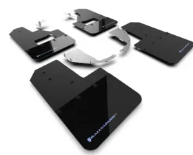 Rally Armor Black Mud Flap/Area Blue Logo Ford Bronco 2021-2023