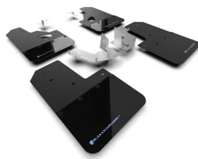 Rally Armor Black Mud Flap/Area Blue Logo Ford Bronco 2021-2023