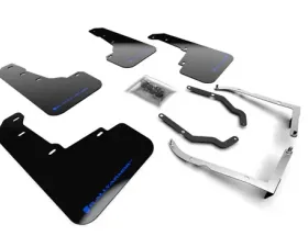 Rally Armor Black Mud Flap With Grey Logo Subaru Crosstrek 18-19