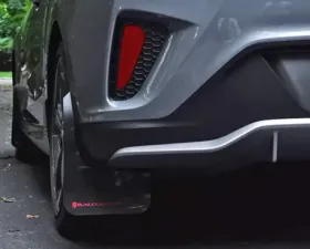 Rally Armor Black Mud Flap With Dark Grey Logo Hyundai Veloster Turbo-R 2019-2021