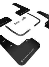 Rally Armor Black Mud Flap With Silver Logo Hyundai Veloster Turbo-R 2019-2021                                     - MF58-UR-BLK/SIL - Image 2