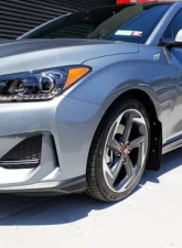 Rally Armor Red Mud Flap With White Logo Hyundai Veloster Turbo-R 2019-2021                                     - MF58-UR-RD/WH - Image 2