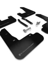 Rally Armor Black Mud Flap With Grey Logo Hyundai Elantra N Line 19-20                                     - MF59-UR-BLK/GRY - Image 2