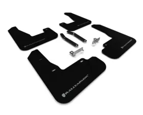 Rally Armor Black Mud Flap With Silver Logo Hyundai Elantra N Line 19-20