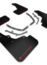 Rally Armor Black Mud Flap With Red Logo Mazda 3 GT Sport Hatch 2019-2021                                     - MF61-UR-BLK/RD - Image 2
