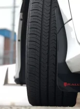 Rally Armor Black UR Mud Flap w/ Blue Logo Honda Civic Si 16-20                                     - MF50-UR-BLK/BL - Image 2