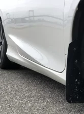 Rally Armor Black UR Mud Flap w/ Blue Logo Honda Civic Si 16-20                                     - MF50-UR-BLK/BL - Image 3