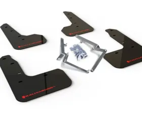 Rally Armor 17-20 Honda Civic Sport Touring Black UR Mud Flap w/ Red Logo