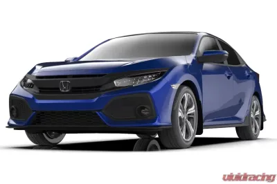 Rally Armor Black UR Mud Flap w/ Blue Logo Honda Civic Si 16-20 - MF50-UR-BLK/BL