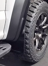 Rally Armor Black UR Mud Flap w/ Silver Logo Ford Raptor 2017-2025                                     - MF53-UR-BLK/SIL - Image 3