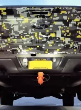 Rally Armor Black UR Mud Flap w/ Silver Logo Ford Raptor 2017-2025                                     - MF53-UR-BLK/SIL - Image 4