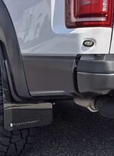 Rally Armor Black UR Mud Flap w/ Silver Logo Ford Raptor 2017-2025                                     - MF53-UR-BLK/SIL - Image 5