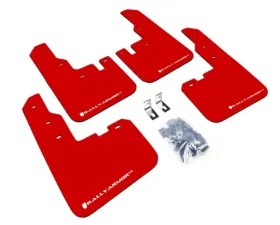 Rally Armor 2016-2017 Toyota Rav4 Red UR Mud Flap w/ White Logo
