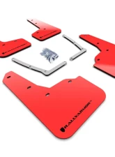 Rally Armor Red UR Mud Flap w/ Black Logo Honda Civic Si 16-20                                     - MF50-UR-RD/BLK - Image 8