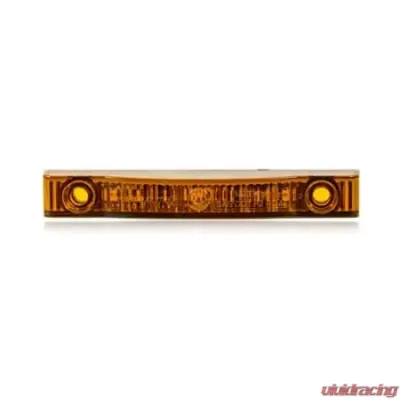 XTC Power Products Thin Line Amber 4" 7 LED's P2PC - LED-4IN-AMB
