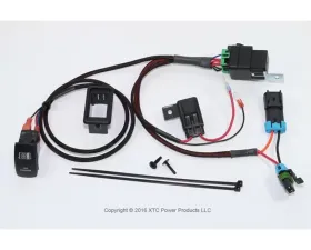 XTC Power Products Premium Plug & Play Coolant Fan Override Switch Kit for Polaris RZR XP Turbo 2016