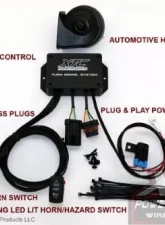 XTC Power Products Plug & Play Turn Signal System w/ Horn Plugs into OEM Busbar Polaris Ranger XP 1000 | General 2019                                     - TSS-POL-GBU - Image 2