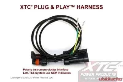 XTC Power Products Polaris Instrument Cluster Turn Signal Adapter Polaris RZR XP | Ranger XP 900/1000 | General  2014-2017 - TSS-POL-INS