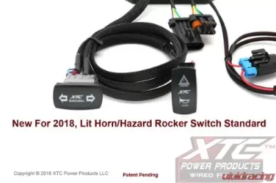 XTC Power Products Plug & Play Turn Signal System w/ Horn Polaris RZR Turbo S | RZR XP 2018-2020 - TSS-POL-RC3