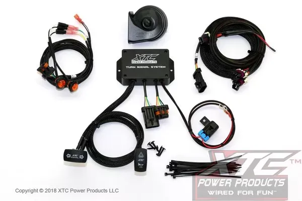 XTC Power Products Plug & Play Turn Signal System with Horn Polaris Ranger XP 900 | XP 1000 2013-2017 - TSS-RAN900