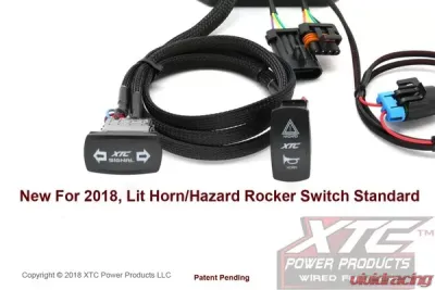 XTC Power Products Plug & Play Turn Signal System with Horn Polaris RZR XP 2015-2018 - TSS-XP16