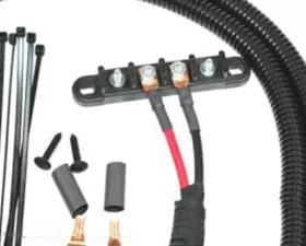 XTC Power Products Universal Plug & Play 8' Universal Power Cables To 4 Stud Busbar