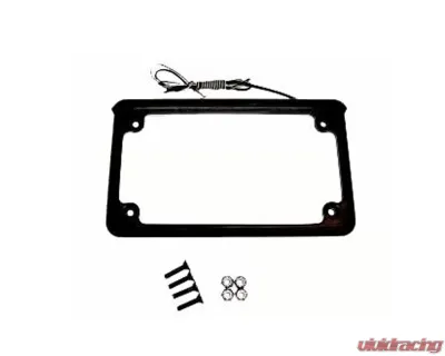 XTC Power Products 6" 6 LED License plate Frame - Black - LF-6BK