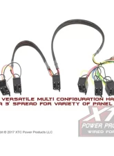 XTC Power Products Plug & Play 6 Switch Power Control System without switch Polaris RZR XP 2011-2017                                     - PCS-64-NS - Image 4