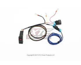 XTC Power Products Plug & Play  Light Duty Accessory Wire Harness with Switch and Fuse Protected