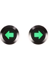 XTC Power Products Turn Signal Dash Indicators - LED Green Arrows Left and Right                                     - TSS-IND-LR - Image 2