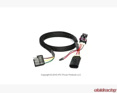 XTC Power Products Universal Plug & Play 3 Pin OEM Harness to 4 Pin Flat Trailer Connector - UNI-3PIN-TRAOUT