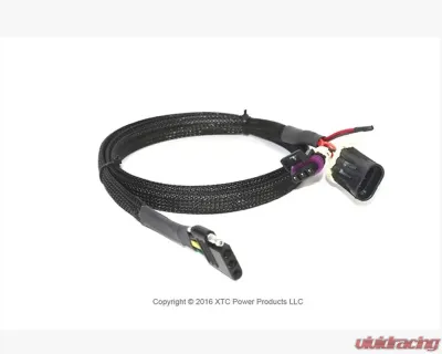 XTC Power Products Universal Plug & Play 3 Pin OEM Harness to 4 Pin Flat Trailer Connector - UNI-3PIN-TRAOUT